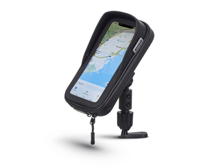 Huse si suport telefon - Smartphone holder SHAD X0SG71M phone size up to 180x90mm (6,6") prindere pe suportul oglinzii