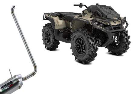 Snorkel kit GPR QUSP.160.5.SNORK Brushed Stainless steel for GPR Pentacross silencer [1]