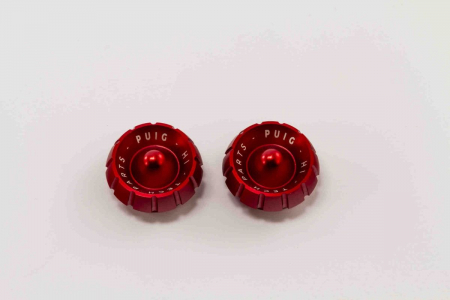 Piese moto - Spare caps PUIG THRUSTER 9420R Rosu