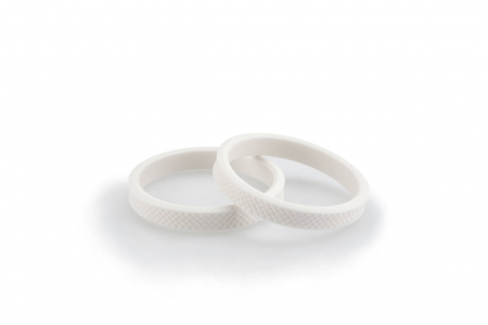 Piese moto - Spare rubber rings PUIG VINTAGE 2.0 3667B Alb