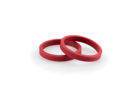 Piese moto - Spare rubber rings PUIG VINTAGE 2.0 3667R Rosu
