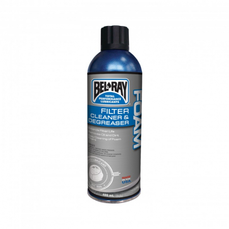 Piese moto - Spray degresant Bel-Ray FOAM FILTER CLEANER & DEGREASER (spray 400ml)