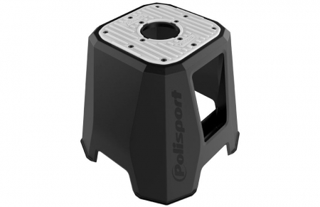 Piese moto - Stander motocicleta POLISPORT TRACK negru/gri