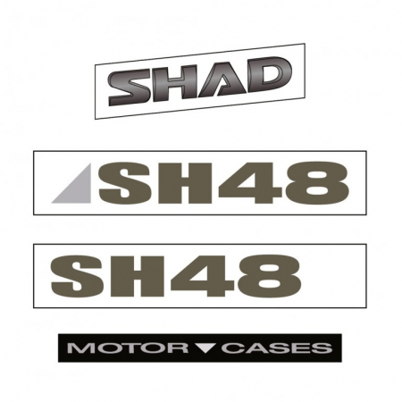 Piese moto - Stickers SHAD for SH48