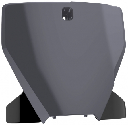 Piese moto - Suport de numar POLISPORT 8666500005 Nardo Grey/black