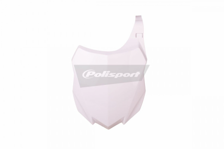 Piese moto - Suport de numar POLISPORT Alb