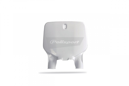 Piese moto - Suport de numar POLISPORT Alb