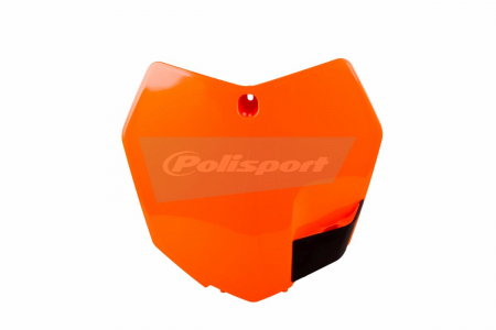 Piese moto - Suport de numar POLISPORT orange KTM