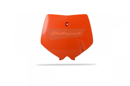 Piese moto - Suport de numar POLISPORT orange KTM
