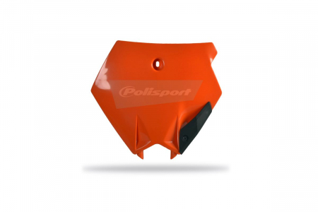Piese moto - Suport de numar POLISPORT orange KTM