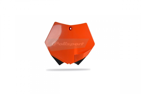 Piese moto - Suport de numar POLISPORT orange KTM