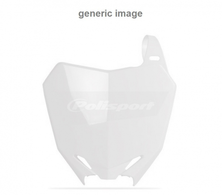 Piese moto - Suport de numar POLISPORT yellow RM 01