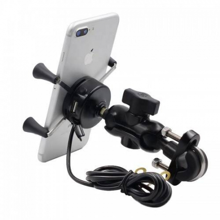 Suport de telefon FreedConn MC7HR cu incarcare USB [1]