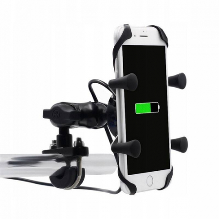 Suport de telefon FreedConn MC7HR cu incarcare USB [2]