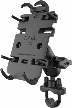 ACCESORII - Suport de telefon Quick-Grip Ram Mounts cu prindere "U" - Ram Mounts
