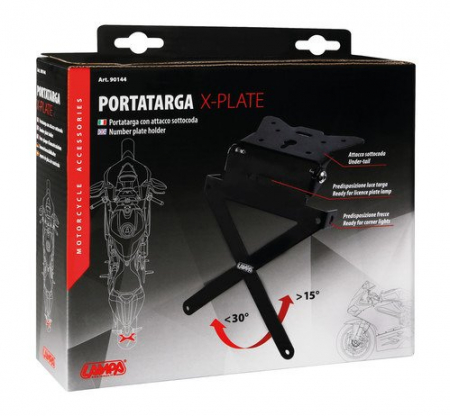 Suport numar de inmatriculare Lampa X-Plate [3]