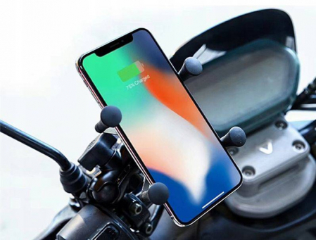 Suport telefon moto FreedConn MC7W cu incarcare wireless [12]