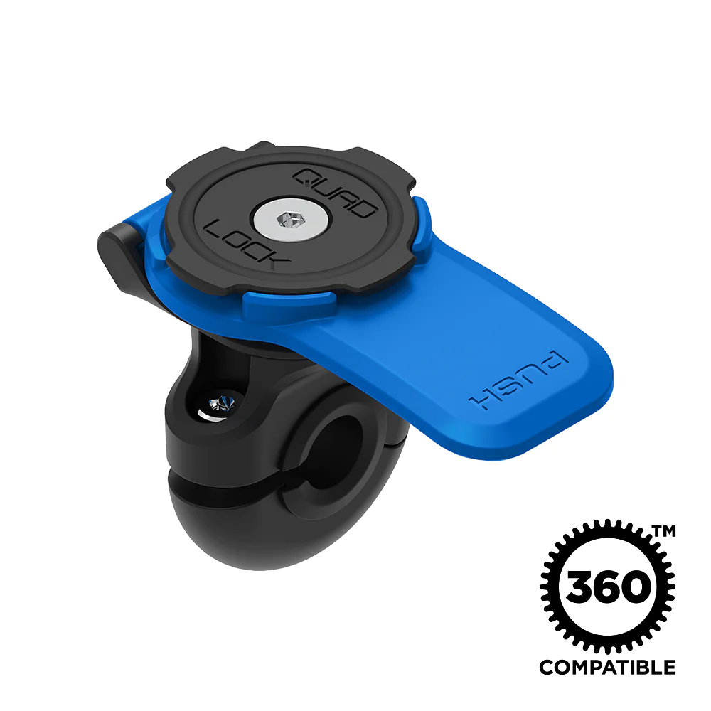 ACCESORII - Suport telefon moto Quad Lock<sup>®</sup> - prindere oglinda (V2)