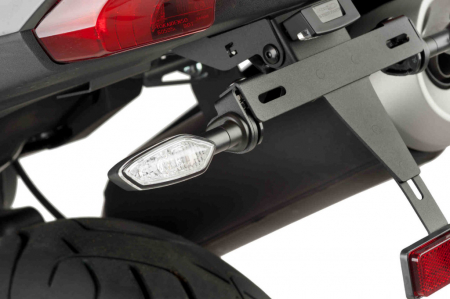 Piese moto - Support for original turn signal PUIG 1945N Negru