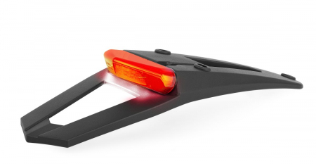 Piese moto - Tail Light for rear fender POLISPORT RSP LED 3.0 red light Negru