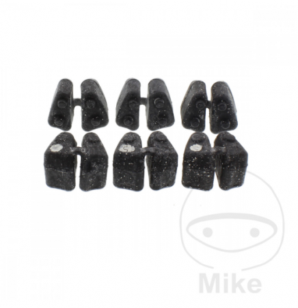 Piese moto - Tampoane amortizare TOURMAX rubber 6-piece set