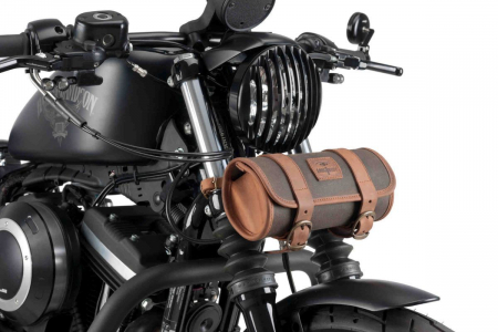 Piese moto - Toolbag CUSTOMACCES SMALL VINTAGE RM0005T brown 2 l