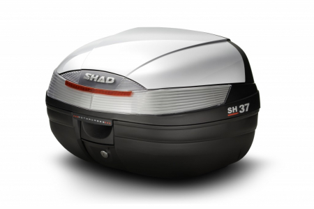 Cases with color covers SHAD - Top case cu capac colorat SHAD SH37 Alb