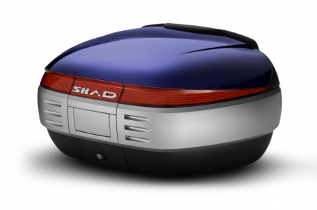 Piese moto - Top case cu capac colorat SHAD SH50 Albastru