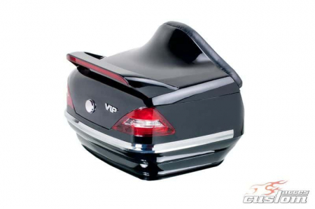 Piese moto - Top case CUSTOMACCES MERCEDES MT0005N Negru