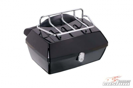 Piese moto - Top case CUSTOMACCES TRAVEL MT0001N Negru