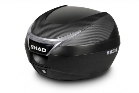 Piese moto - Top case SHAD SH34 Carbon