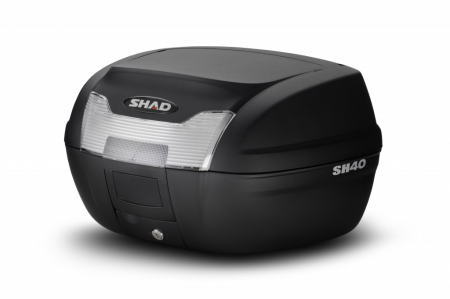 Piese moto - Top case SHAD SH40 Negru