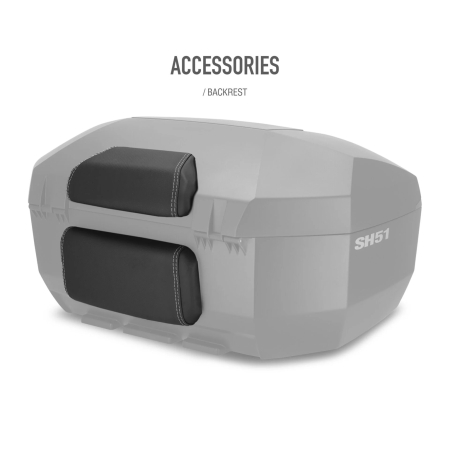 Top case SHAD SH51 D0B51200 aluminium [5]