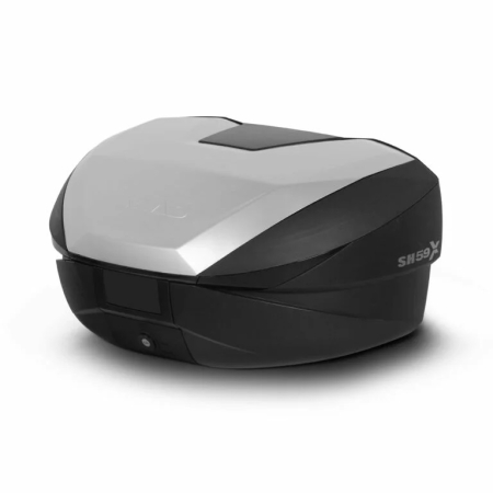Top case SHAD SH59X D0B59200 negru cu capac de aluminiu (expandable concept) with PREMIUM SMART lock and backrest [2]
