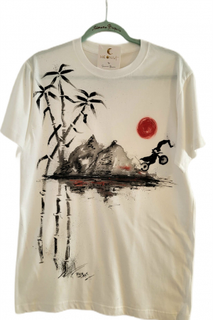 CASUAL - Tricou MOONArt Enduro Red Moon