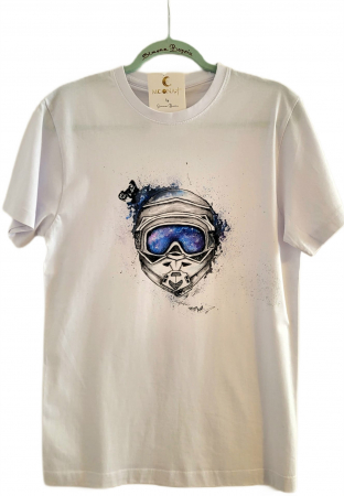 CASUAL - Tricou MOONArt Universe Enduro Helmet