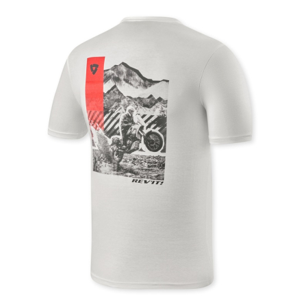 Tricou REV'IT! Eddie, Alb - lichidare stoc! [1]