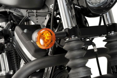 Piese moto - Turn indicator CUSTOMACCES REC001N Negru