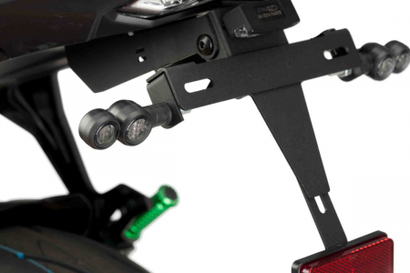 Piese moto - Turn signals PUIG LIGHT 9557N Negru rear, homologated