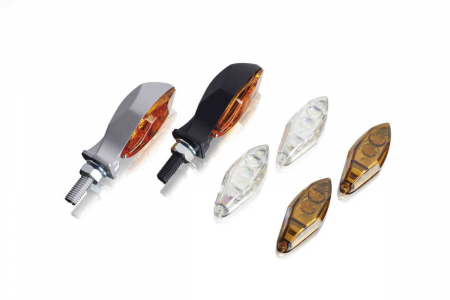 Piese moto - Turn signals PUIG MASA 4871N Negru short, homologated