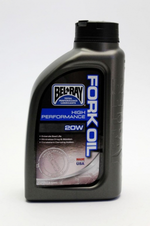 Piese moto - Ulei de furca Bel-Ray HIGH PERFORMANCE FORK OIL 20W 1l
