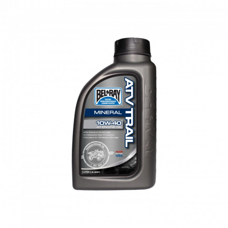 Piese moto - Ulei de motor Bel-Ray ATV TRAIL MINERAL 4T 10W-40 1 l