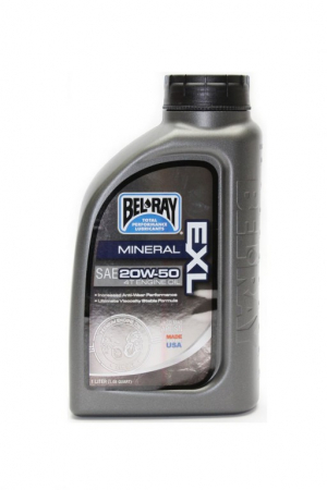 Piese moto - Ulei de motor Bel-Ray EXL MINERAL 4T 20W-50 1 l