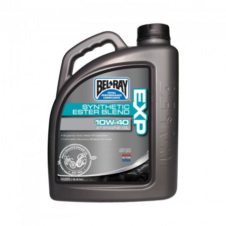 Ulei de motor - Ulei de motor Bel-Ray EXP SYNTHETIC ESTER BLEND 4T 10W-40 4 l