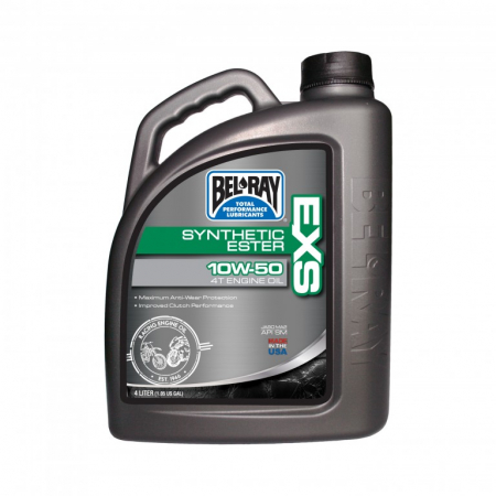 Piese moto - Ulei de motor Bel-Ray EXS FULL SYNTHETIC ESTER 4T 10W-50 4 l
