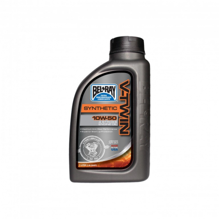 Piese moto - Ulei de motor Bel-Ray V-TWIN SYNTHETIC 10W-50 1 l