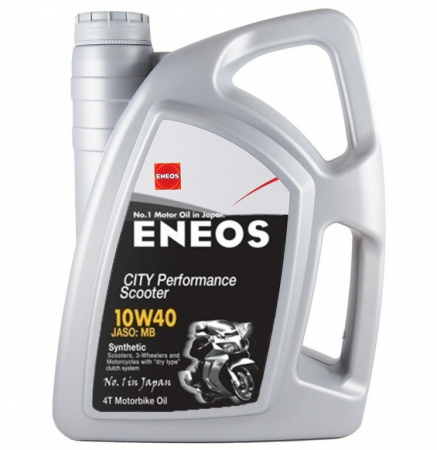 Piese moto - Ulei de motor ENEOS CITY Performance Scooter 10W-40 E.CP10W40/4 4l