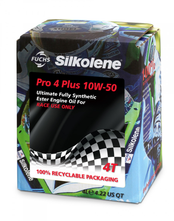 Piese moto - Ulei de motor SILKOLENE PRO 4 PLUS 10W-50 601451768 4 l
