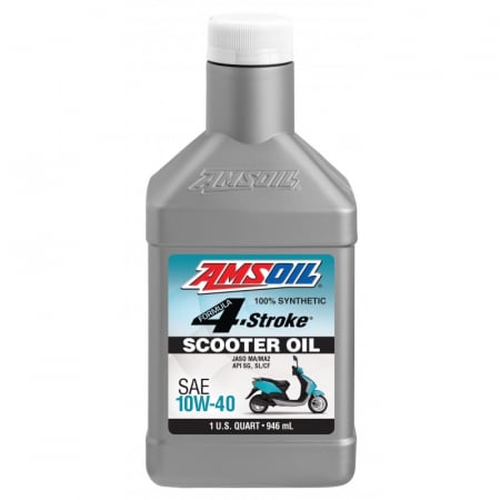 ACCESORII - Ulei de scuter AMSOIL Synthetic 4-Stroke 4T 10W40