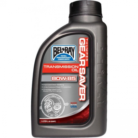 Piese moto - Ulei de transmisie Bel-Ray THUMPER GEAR SAVER TRANSMISSION OIL 80W-85 1 l